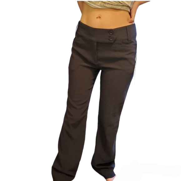 Design by Olivia Low-Rise Flare Dress Pant NWT Size 8 - Picture 3 of 11